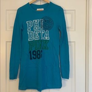 PINK Long Sleeve Pajama Top